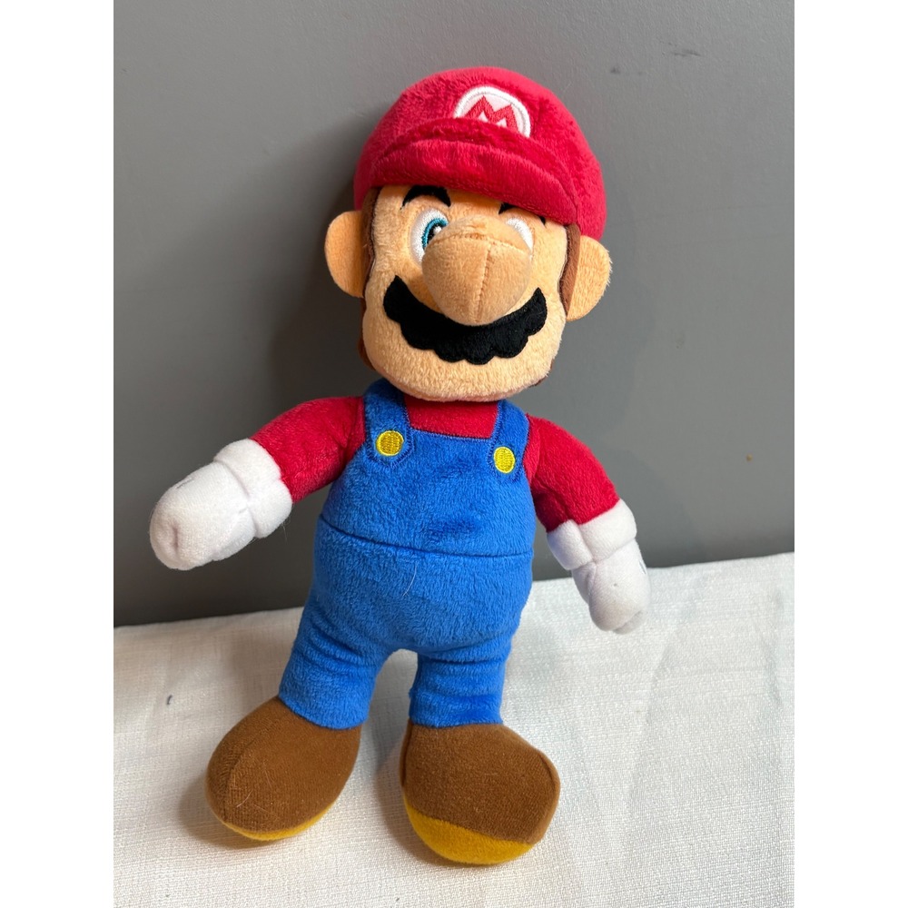 Nintendo Super Mario Bros 9 Inch Plush Toy Red Blue Classic Collectible